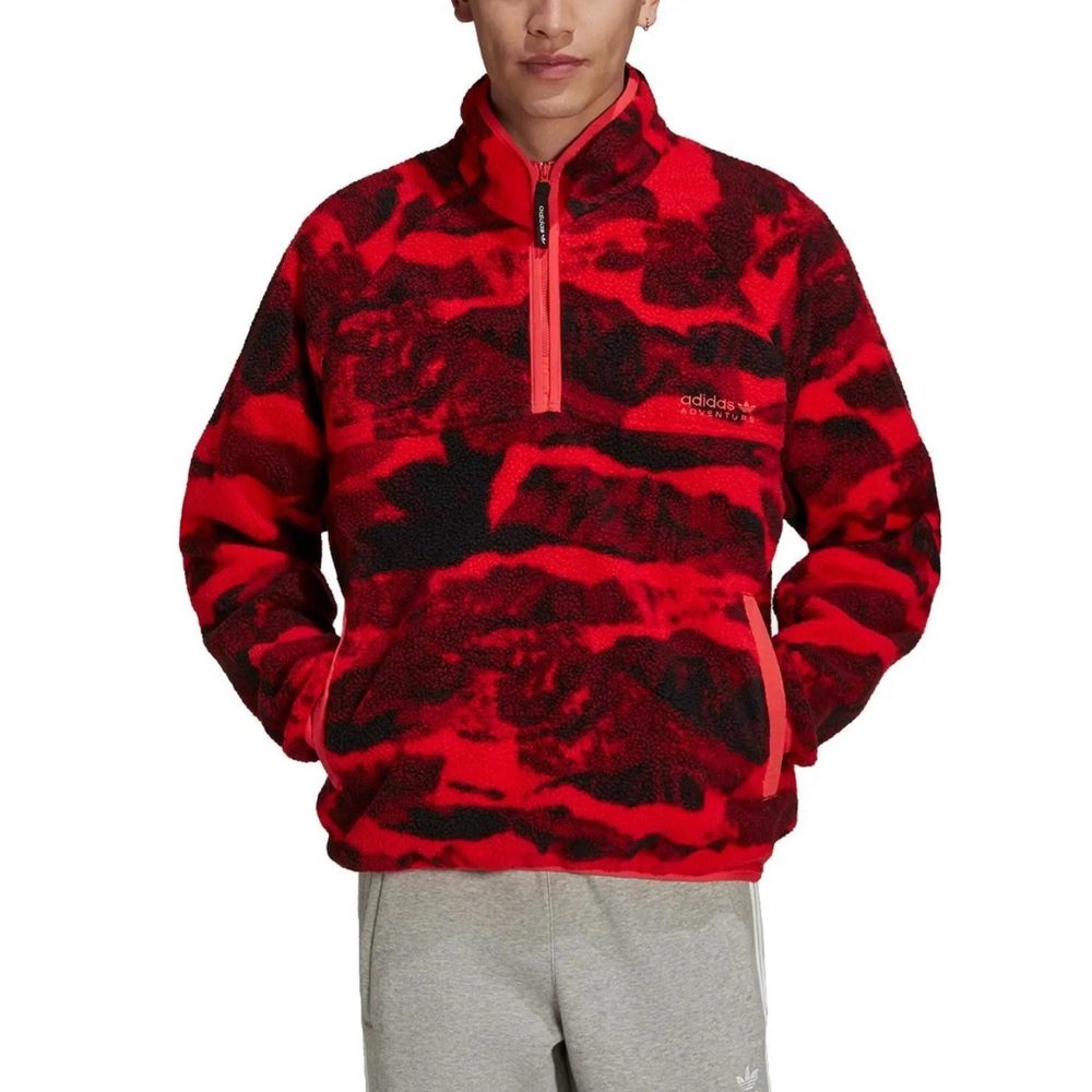 Adidas Adventure Tie dye fleece EUC
